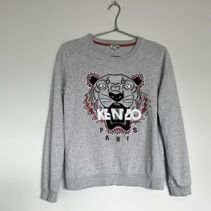 KENZO Embroidered Tiger Head Sweatshirt